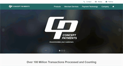 Desktop Screenshot of conceptpayments.com